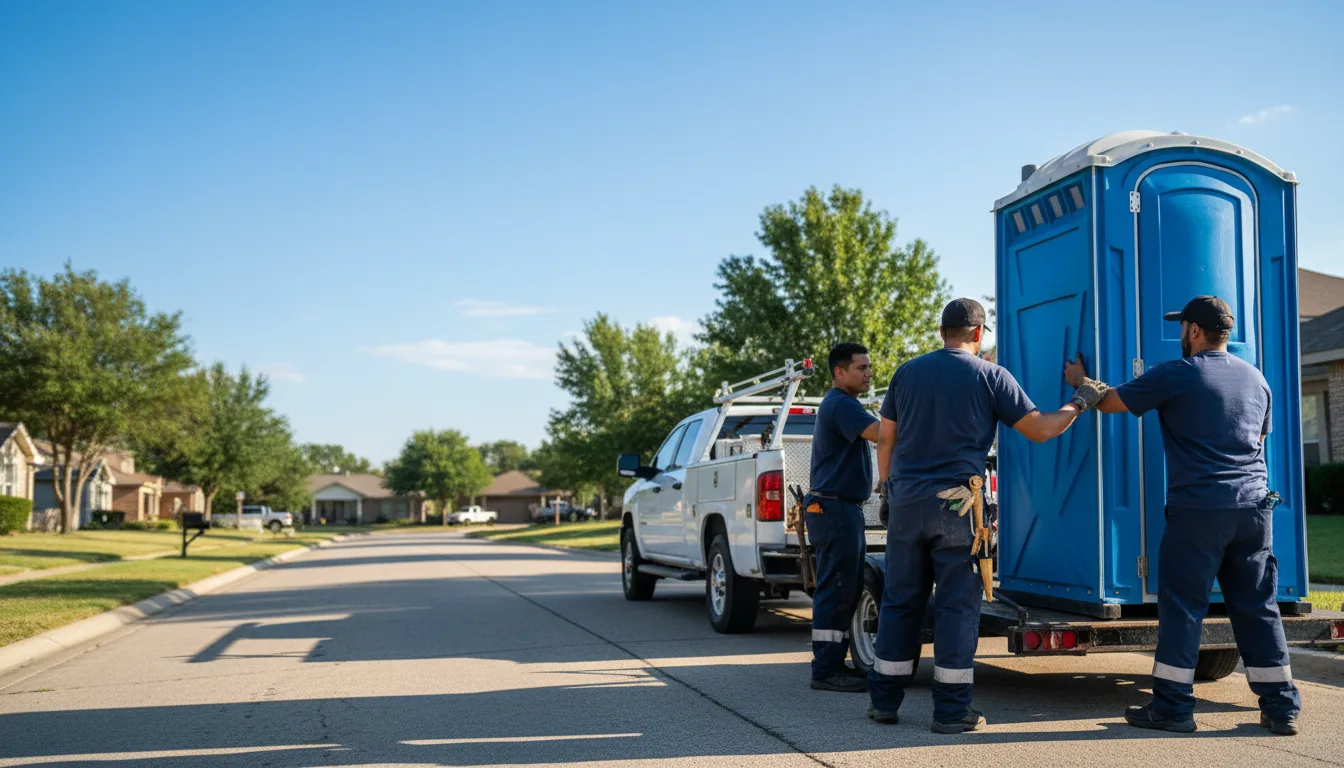 Portable Toilet Rental in Haledon, NJ near me